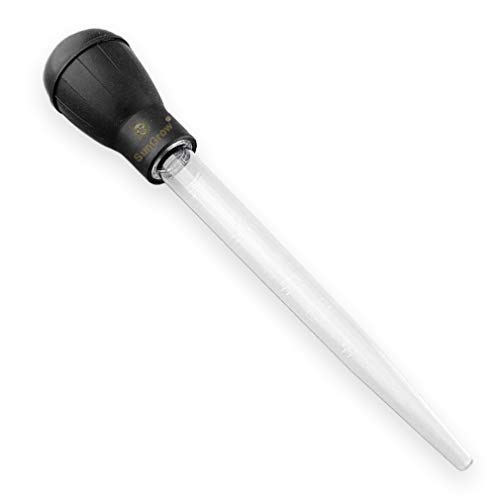 SunGrow Squirt Feeder, 17.7â€ Coral Feeder with Extension Tube, Dosage Tool for Target Feeding for Delicate Species, Spot Remover for Small and Medium Aquariums, 1 Piece