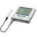 MeterTo S500-EX USB Large LCD Temperature Humidity Data Logger -40~+85â„ƒ 0~100% RH Recording 4,3000 External 3m Sensor 2 Channels Built-in Sound/led Alarm