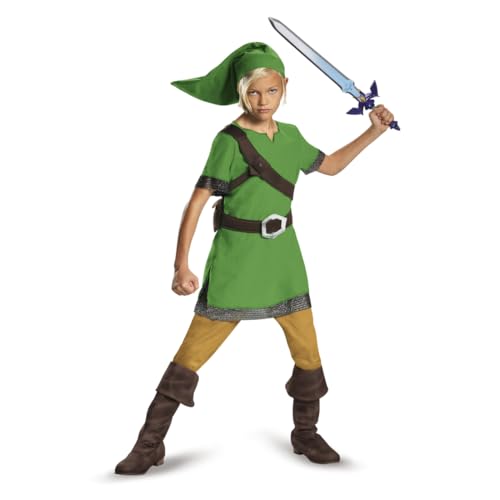 The Legend of Zelda- Classique Link Déguisement, DISK85718K, Moyen