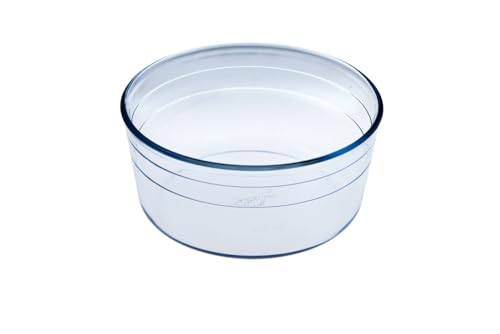 Ocuisine Ôcuisine® Fluted Flan Dish & Souffle Dish Pack of 2 Glass Dishes Extreme Resistance | Oven Safe - Freezer Safe - Microwave Safe | Borosilicate Glass | Made in France Flans & Souffles - Image 3