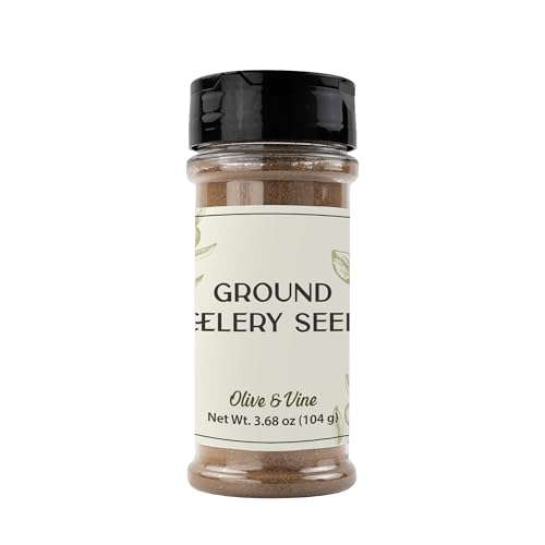 Olive & Vine Ground Celery Seed, Earthy Flavor, For Dressings