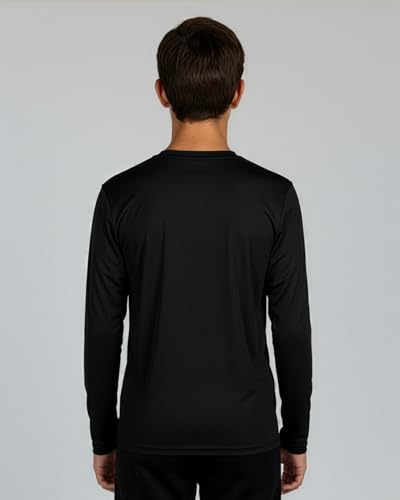 Image of Real Essentials 5 Pack: Men's Dry-Fit Moisture Wicking Active Athletic Performance Crew T-Shirt