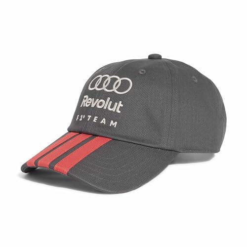 adidas Unisex-Adult Audi Formula One Team Alphaskin 3 Stripes Cap, Utility Black, One Size