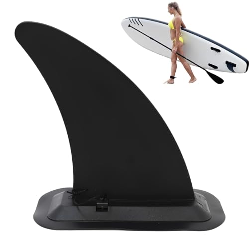 OISJHW Removible Universal Aleta de Tabla de Surf, Seguro Reforzado Quillas Surf, Aleta Paddle Surf Canoa Accesorios Surf para Longboard Surf, Paddle Board Inflable, Foam Surfboard
