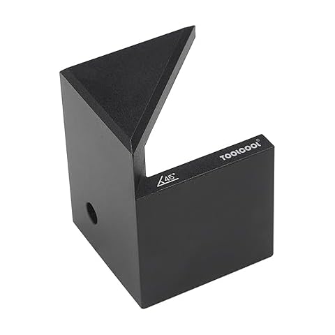 TOOLCOOL Center Finder Tool Woodworking Centering Tool 45 Degree Angle Marker Center line scriber Aluminum Alloy - Black Cover