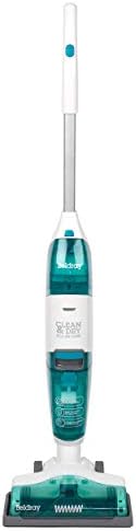 Beldray BEL0908 Clean & Dry Cordless Cleaner, Multi-Surface Cleaner, 22.2V Rechargeable Hard Floor Cleaner with Swivel Head, 2 Speeds, 30 Minute Operating Time, 550ml Dual Tank System, Washes & Dries