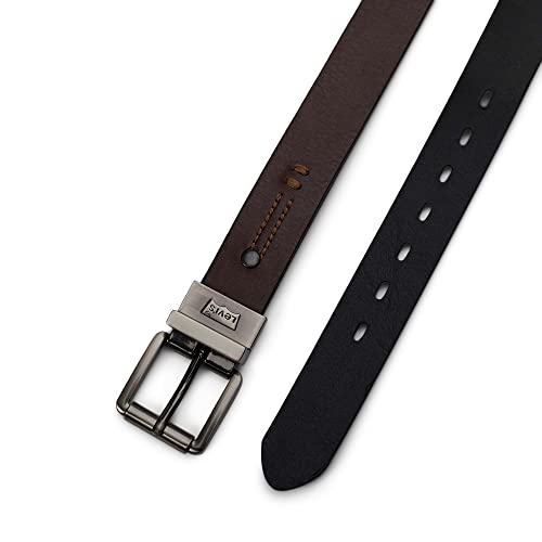 Levi's Big Kids Belt - School Friendly Casual Two-in-One Reversible Belt - Image 6