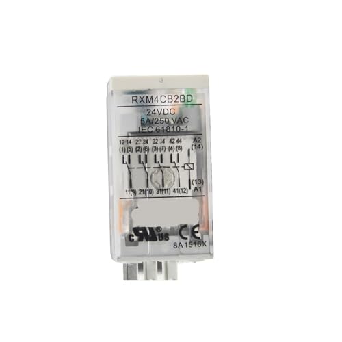 Relé intermedio RXM4CB2BD 4CO 5A: Solución a fallos de señal con indicador LED 2