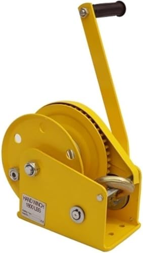 Outils De Levage pour Climatiseurs 3/5 HP, Support Portable Petite Grue à Manivelle, 1800lb Winch 10m 1