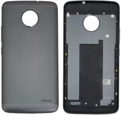 imbi Compatible With Motorola Moto E4 Moto E (4th Generation) Back Panel Case Replacement Mettle Back Door Housing Cover Panel Grey