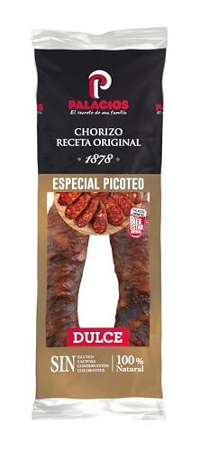Chorizo especial Picoteo Dulce Palacios 425gr.