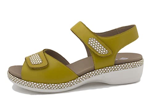 Sandales PieSanto 230802 confort haut de gamme en cuir souple pour femme