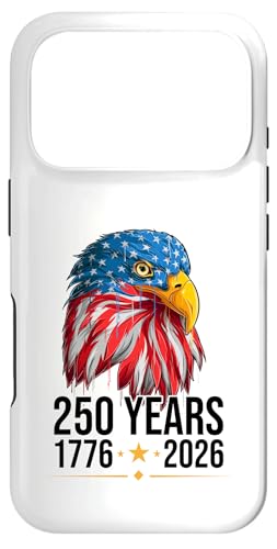 250 Anniversary USA Patriotic Eagle 250th 4th of July 2026 �X�}�z�P�[�X iPhone 17 Pro �p