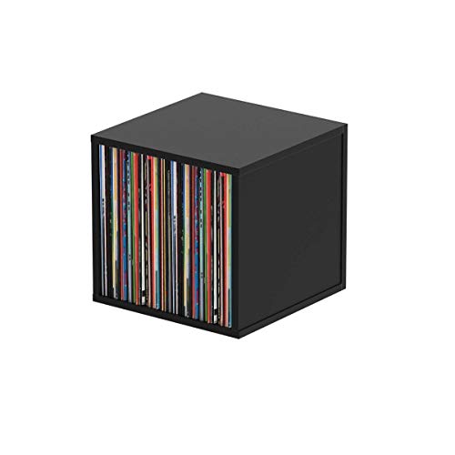 Glorious Record Box black 110 – peut contenir jusqu’à 110 disques 12″, empilable avec d’autres Glorious Record Box, noir - Les Beatles, Paul McCartney, John Lennon, RIngo Starr, George Harrison Glorious Record Box black 110 - peut contenir jusqu'à 110 disques 12", empilable avec d'autres Glorious Record Box, noir