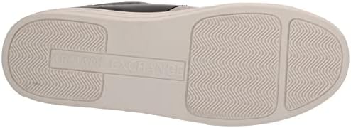 A | X ARMANI EXCHANGE Women's Mini Shinny Colorblocked Sneakers, Black + Beige, 6.5 | Image 3