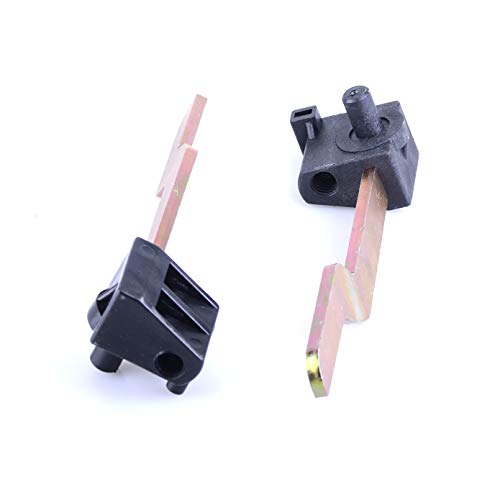 Image of A Pair Top Lock Latch Lever Repair Kit RH LH Replacement for BMW E46 325Ci 330Ci M3 2000-2006 Convertible Models Only Left and Right (golden black)