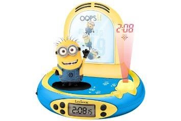 LEXIBOOK Universal Despicable Me Minions Projector clock, built-in LEXIBOOK Universal Despicable Me Minions Projector clock, built-in