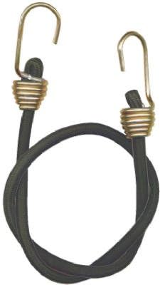 Keeper A06180Z Bungee Cord, Heavy-Duty, Black, 24 In. - Quantity 10