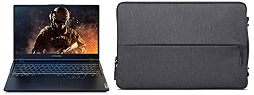Image of Lenovo Legion5 AMD Ryzen5 4600H 15.6 inch (39.62 cms) FHD Gaming Laptop(8GB /1TB HDD /256GB SSD /Win10 /120 Hz /NVIDIA GTX 1650 4GB GDDR6 /Phantom Black /2.3Kg) 82B500BHIN 15.6 inch Urban Laptop Sleeve