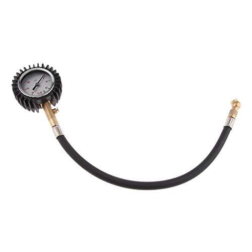 0-60 PSI自動車オートバイタイヤ空気圧ダイヤルゲージテスター