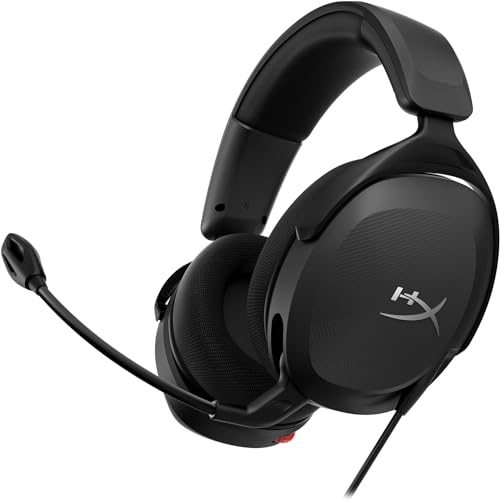Hyper X Cloud Stinger 2 Core Gaming Headset, PC Compatible, 9.3 oz (266 g), Lightweight, DTS Headphone: X, Space Audio, Black, Home Work, Telework, Video Conferencing, Remote Work, 683L9AA Free
