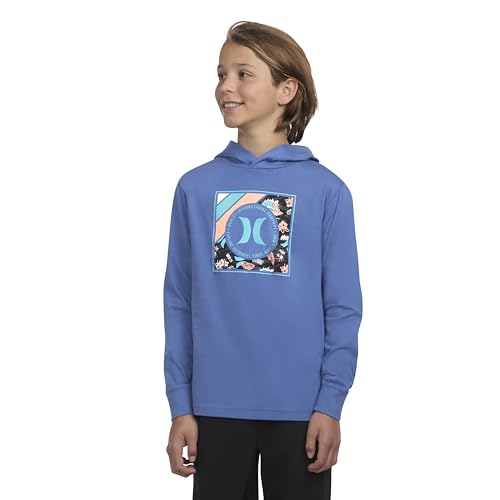 Image of Hurley boys Long Sleeve Hooded Graphic T-shirt