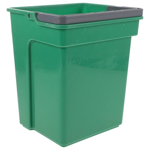 Cubo de lavado multifuncional 4 litros con asa: recipiente de plástico escolar y hogar