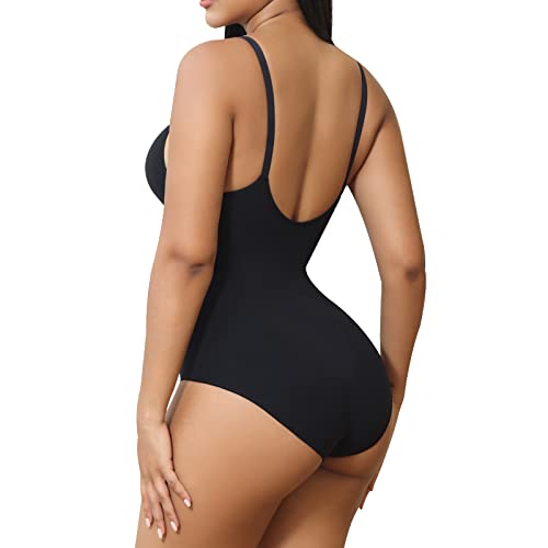 Shapewear Bodysuit for Women Tummy Control Seamless Sculpting Body Shaper Tank Top2