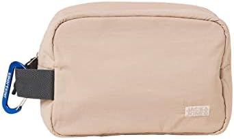 JACK & JONES Men's Jacpreston Crinkle Toiletry Bag Luggage Suitcase, Crockery, Einheitsgröße, Cosmetic Bag