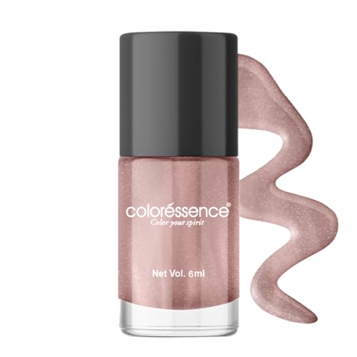 Image of Coloressence Cute Coats Long Lasting Nail Paint | Chip Resistant | Quick Dry | One Swipe Application | Toxin Free|Copper Shine -6ml
