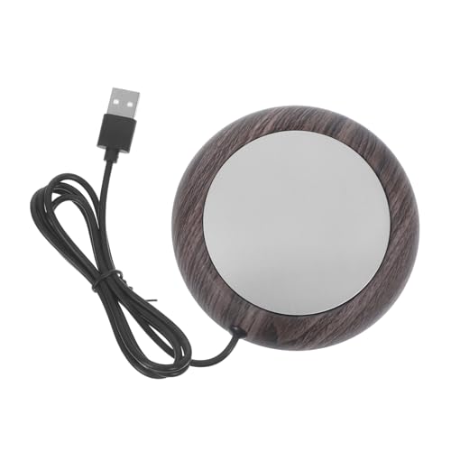 MOLUCKFU Cup Warmer Aluminum Iron Material Reusable USB Coaster Office Mug Heating Plate