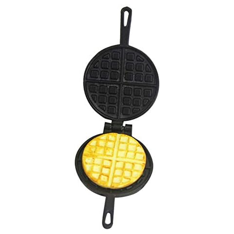 LOVEYue 1/12 Doll House Mini Simulation Kitchen Waffle Maker Mold Scene Model DIY Decor,Perfect DIY Dollhouse Toy Gift Set A Cover