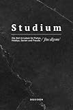 Studium - Studienplaner: Semesterplaner für mit To-Do und Notenlisten, Wochenplaner, Monatskalender, Vorlesungsplan uvm.(150 Seiten, ca. DIN A5, Marmor)