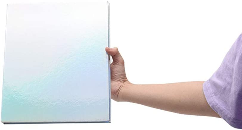 Miniatura 6 de Libro de almacenamiento de pestañas vacío, funda protectora de muestra de pestañas con purpurina, caja de exhibición de pestañas postizas puede