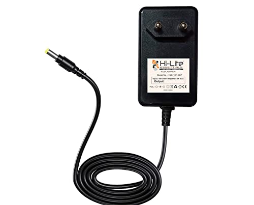 Image of (SAK00106) Hi-Lite Essentials 8V 100mA Quick Charger for Philips Norelco HQ840 Multigroom Series MG3750 MG3750 /50 MG3750 /10 MG3750 /60 MG3760 MG3760 /50 Trimmer Adapter Power Supply Cord for Philips