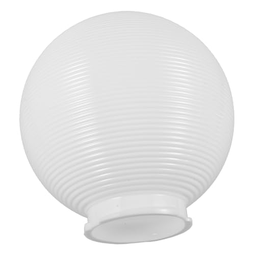 Levemolo Paralume a Cupola in Plastica 200mm, Copri Paralume Rotondo Per Lampada Da Soffitto e Giardino, Ricambio Versatile Per Lampade Esterne e Paesaggio, Protezione Occhi e Installazione Semplice