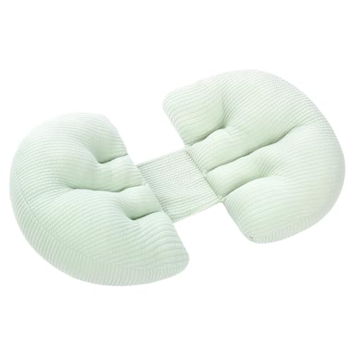 LOORGVEL Almohada para Embarazo Ajustable Soporte Abdominal y Lumbar Ergonómica Cómoda para Dormir Mujeres Gestantes Portátil y Transpirable
