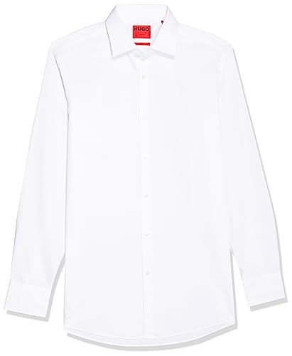 Hugo By Hugo Boss Men's Dress Shirt Shirt, -New White, 15.5R #TOP6