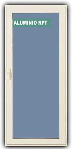 Puerta Balconera Aluminio PRT 45 Practicable Oscilobatiente Izquierda 800×2000 1 hoja con cristal climalit