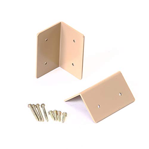 Birds Choice 1303 Post Mount Flange, Heavy Gauge Steel Bird Feeder Mounting Flange Set