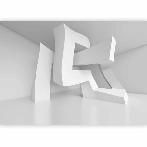 artgeist Wall Mural Abstract 3D 173x124 in - Peel and Stick Self-Adhesive Wallpaper Removable Large Sticker Foil Wall Decor Print Picture Image Design a-B-0040-a-a