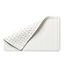 Rubbermaid Commercial SaftiGrip Bath Mat, Medium, White, 1982724