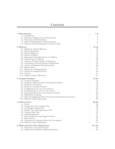 Image of Elementary Engineering Mathematics