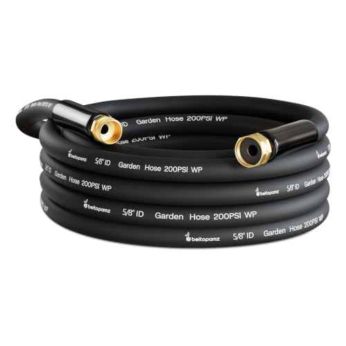 Beitopamz Garden Hose 25 ft, Flexible and Durable, Leak-Free Connections
