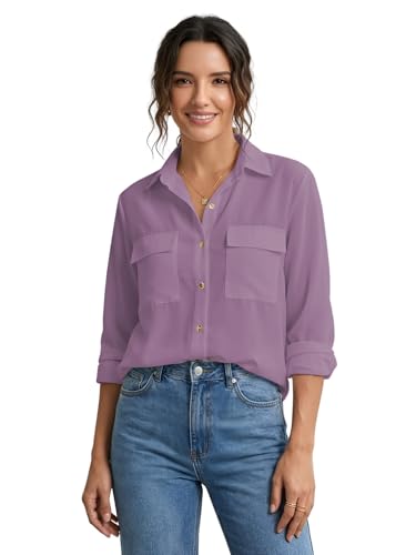 Image of GRECIILOOKS Shirt for Women Stylish | Long Shirt for Women | Oversized Shirt for Women | Women Shirt | Tops for Woman