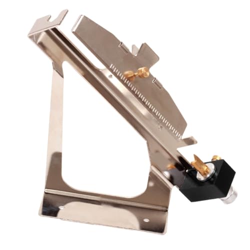 Gabarit de fletching en aluminium fini les plumes mal collees sur vos fleches