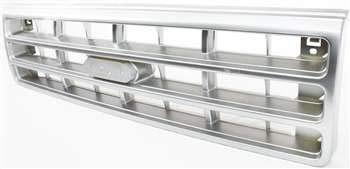 Image of Garage-Pro Grille Assembly For Ford F-250 1989-1991 Painted Silver