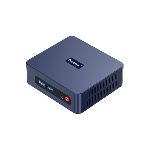Beelink SER3 Mini PC, AMD Ryzen 3 3200U (2C/4T, fino a 3,5 GHz) 16GB DDR4 RAM 500GB M.2 NVMe SSD, Mini Desktop Computer 4K 60Hz Dual HDMI, WiFi5, Bluetooth5.0, Gigabit Ethernet
