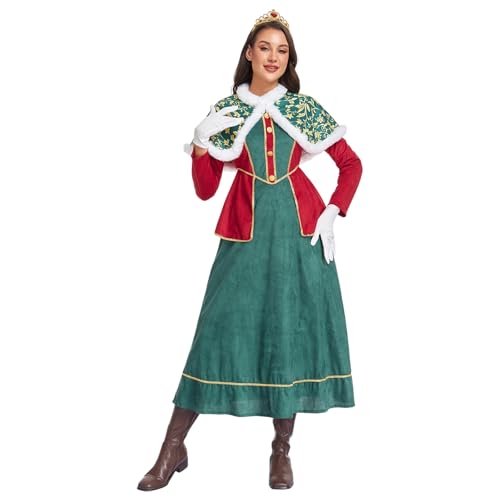 Robe médiévale longue en taille M pour soirée déguisement - 5