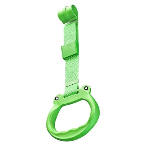 Anillos de dominadas para cuna de bebé, agarres para corralitos, herramienta ergonómica de aprendizaje de desarrollo, equilibrio interior y soporte de crucero para barandillas, puertas, dormitorio